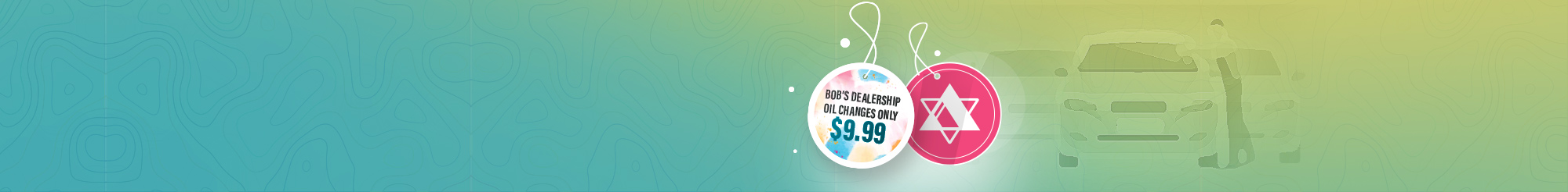 Car dealerships Air Fresheners banner
