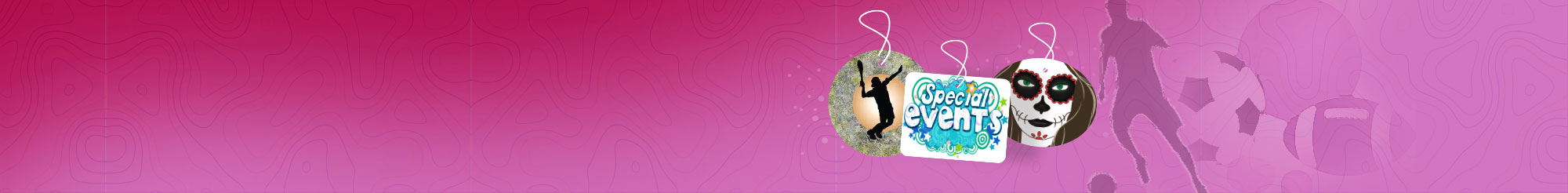 Professional Sports & Events Banner