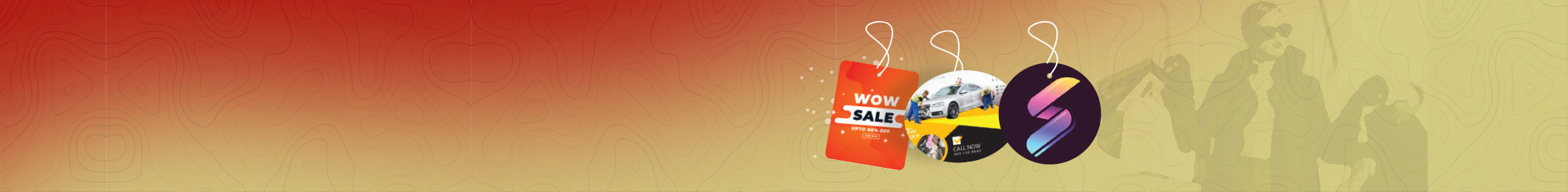 Promotional Air Freshener Banner