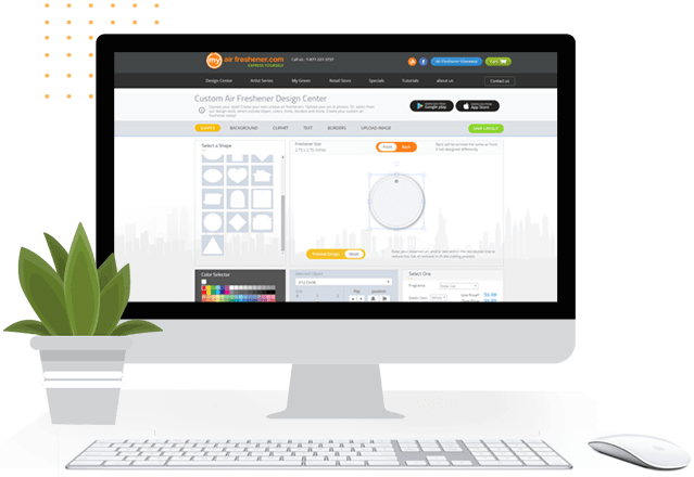 Design Center Image-make your own Air freshener now