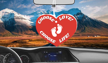 CHOOSE LIFE HEART