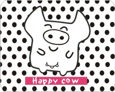  Tubbytoons' MOODY ME Happy Cow Air Freshener | My Air Freshener