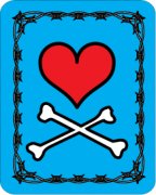  Cool Car Air Fresheners - Heart Cross Bone and Wire | My Air Freshener