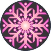  Fabulous in Pink Snowflake Car Air Freshener | My Air Freshener