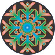  Hypnotic Beauty Snowflake Car Air Freshener | My Air Freshener