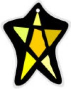  Sunburst Little Star Car Air Freshener | My Air Freshener